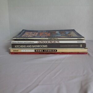 Home Improvement‎ Books Lot DIY Projects Storage Kitchens Bathrooms